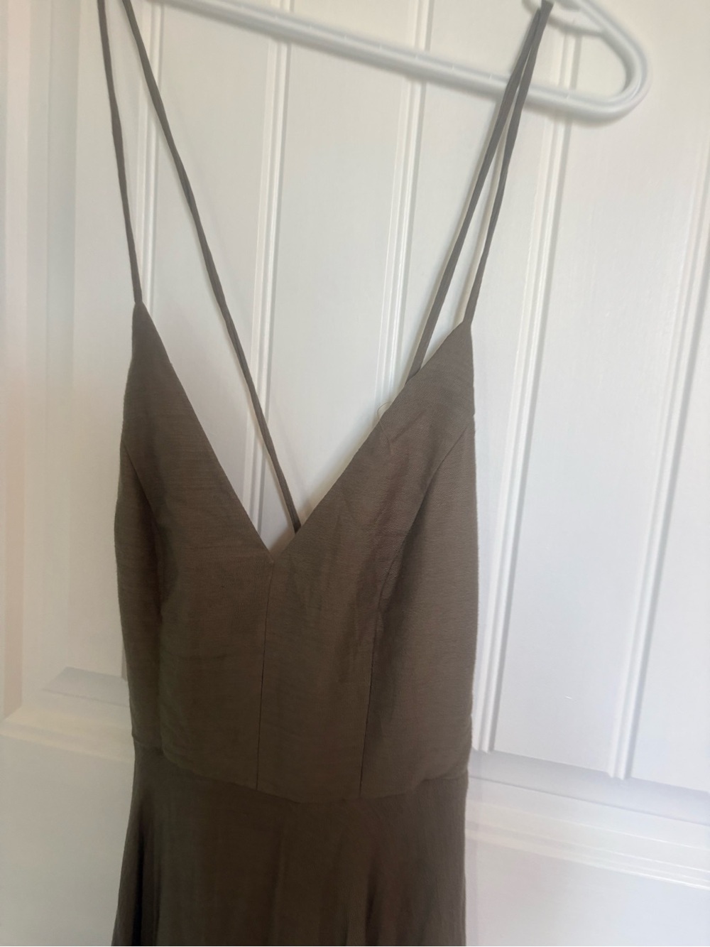 Lulus Ruched Maxi Dress – Size XS | Soft‑Glam Goddess Summer | Boho - Picture 6 of 9